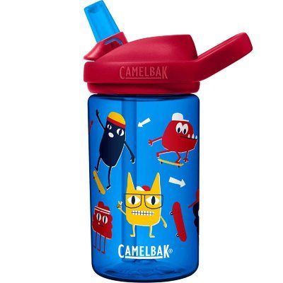 Фляга для води дитяча CamelBak Eddy Kids 14oz, Skate Monsters (0,4 л) 103003 фото
