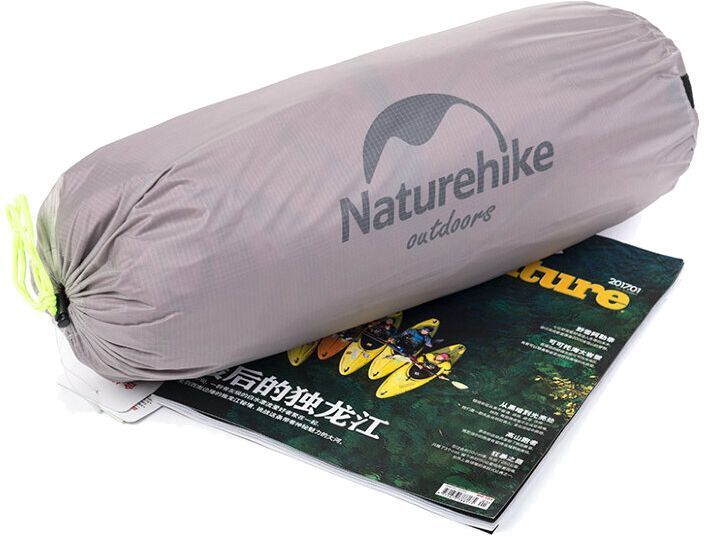 Палатка сверхлегкая двухместная с футпринтом Naturehike Сloud Up 2 Updated NH17T001-T, 210T Оранжевая (6927595730584) 121973 фото