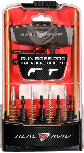 Набір для чищення Real Avid Gun Boss Pro Handgun Cleaning Kit (1759.00.60) 27459 фото