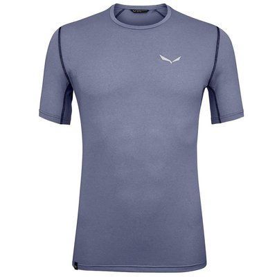 Термофутболка Salewa Pedroc Hybrid 3 Dry MS/S Tee S Синій (013.002.8373) 97107 фото