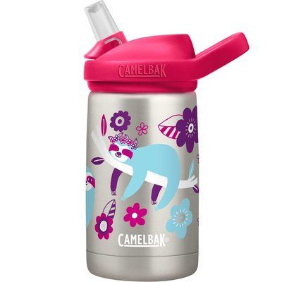 Термофляга для води CamelBak Eddy+ Kids SST Vacuum Insulated 12oz, Flowerchild Sloth (0,35 л) 102943 фото