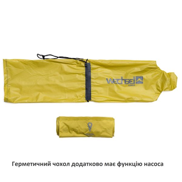 Килимок надувний Wechsel Coreo Double-Tube TL Lemon/Grey (233122) DAS301741 фото