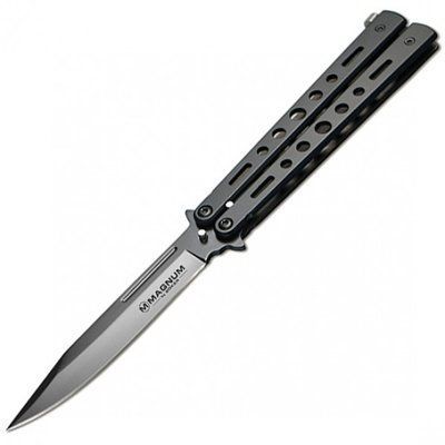 Карманный нож Boker Magnum Balisong Black 42160 фото