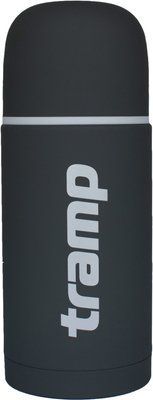 Термос TRAMP Soft Touch 0,75 л, сірий (TRC-108-grey) 116951 фото