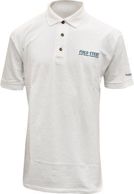 Футболка Cold Steel Embroidered Polo XXL білий (1260.13.35) 25782 фото
