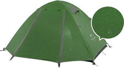 Намет чотиримісний Naturehike P-Series NH18Z044-P, 210T65D Темно-зелена (6927595762646) 121977 фото