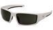 Очки защитные Venture Gear Pagosa White (forest gray) Anti-Fog, серо-зелёные в белой оправе VG-PAGW-GR1 фото 1