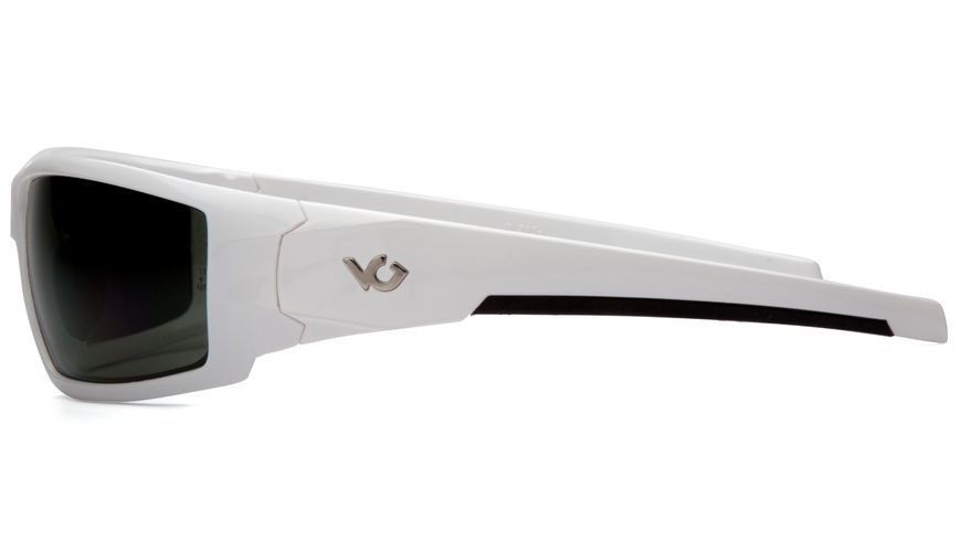 Очки защитные Venture Gear Pagosa White (forest gray) Anti-Fog, серо-зелёные в белой оправе VG-PAGW-GR1 фото