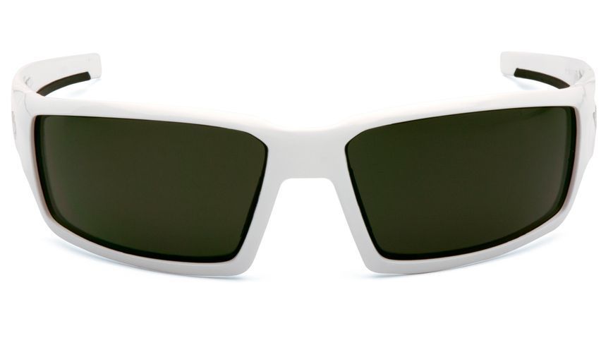 Очки защитные Venture Gear Pagosa White (forest gray) Anti-Fog, серо-зелёные в белой оправе VG-PAGW-GR1 фото