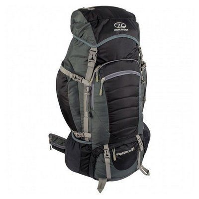 Рюкзак туристический Highlander Expedition 85 Black 32787 фото