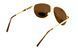Темні окуляри з поляризацією BluWater Airforce (brown) (gold metal) Polarized (4ЕІРФ-ЗМ50П) 108257 фото 3