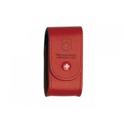 4.0521.1 Чехол для ножа Victorinox поясной красный кожанный 4633 фото
