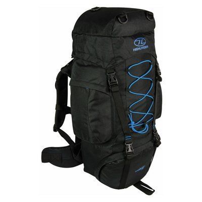 Рюкзак туристический Highlander Rambler 66 Black/Teal 17159 фото