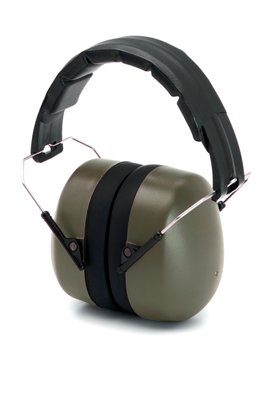 Навушники протишумні захисні Pyramex PM3022 (захист слуху SNR 30.4 дБ), кольору олива PM-3022-GRN фото