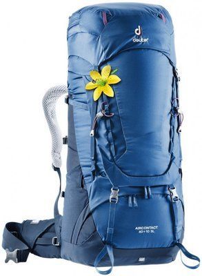 Рюкзак Deuter Aircontact 60 + 10 SL колір 3399 steel-midnight 3320419 3399 89207 фото