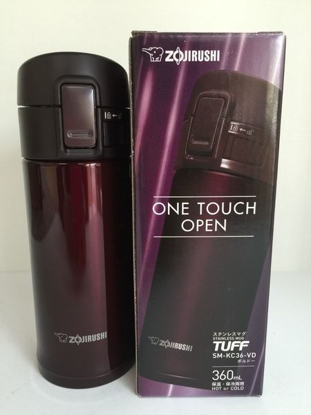 Термокухоль Zojirushi SM-KC36VD 0.36 л, бордовий (SM-KC36VD) 105072 фото