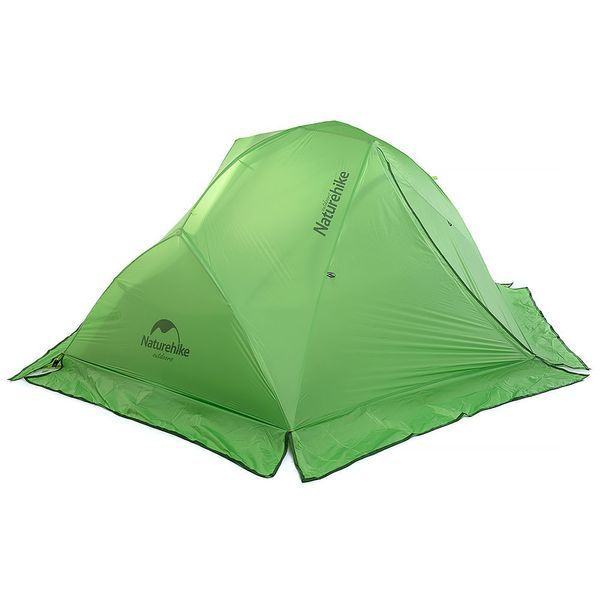 Палатка Star River ll (2-х местная)20D silicone green 8109 фото