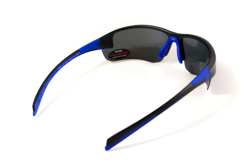 Очки поляризационные BluWater Samson-3 Polarized (g-tech blue) синие зеркальные BW-SMS3-GTB2 фото