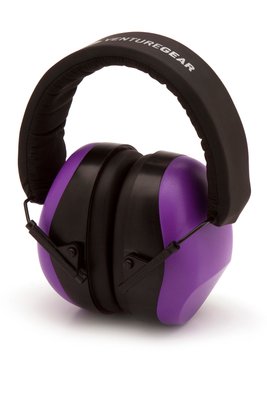 Навушники протишумні захисні Venture Gear VGPM8065C (захист слуху SNR 26 дБ, беруші в комплеті), фіолетові VG-MUF-PM8065C фото