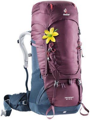 Рюкзак Deuter Aircontact 50 + 10 SL колір 5326 blackberry-navy 3320219 5326 89208 фото