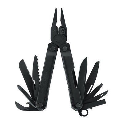 Мультиінструмент LEATHERMAN Rebar Black, чохол Molle, картонна коробка (831563) 110190 фото