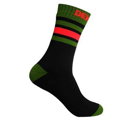 Носки водонепроникні з оранжевою полосою Dexshell Ultra Dri Sports Socks M (DS625W-BOM) 69544 фото