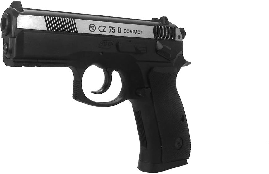 Пистолет пневматический ASG CZ 75D Compact Nickel BB кал. 4.5 мм (2370.25.21) 25319 фото
