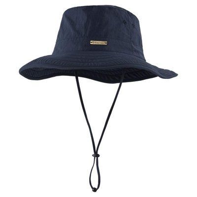 Шляпа Trekmates Gobi Wide Brim Hat - S/M - синий (015.0736) 77220 фото