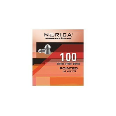 Пули пневматические Norica Pointed. Кал. 4.5 мм. Вес - 0.56 г. 100 шт/уп (1665.12.22) 27224 фото