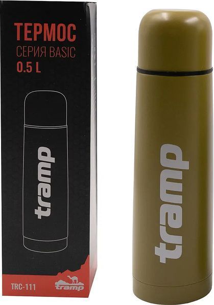 Термос Tramp Basic 0.5 л Хакі (TRC-111-khaki) 123645 фото