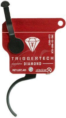 УСМ TriggerTech Diamond Curved для REM 700 регулируемый одноступенчатый. Усилие спуска - 4 oz - 32 oz 118334 фото