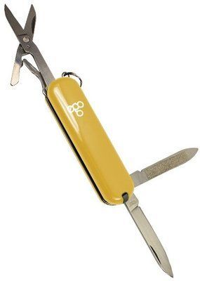 Швейцарский нож Нож EGO Tools A03 брелок желтый (A03y) 91081 фото