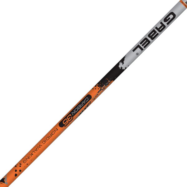 Палки для скандинавской ходьбы Gabel X-1.35 Black/Orange 105 (7008361141050) DAS301688 фото