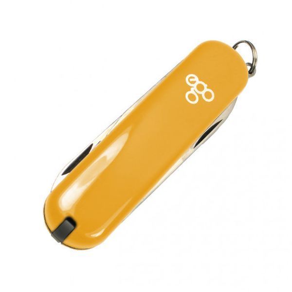 Швейцарський ніж Ніж EGO Tools A03 брелок жовтий (A03y) 91081 фото