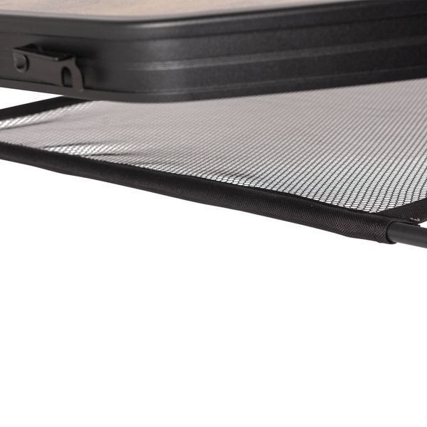 Стол Bo-Camp Woodbine Oval 150x80 cm Black/Wood look (1404230) DAS301532 фото