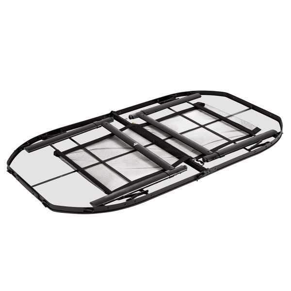 Стол Bo-Camp Woodbine Oval 150x80 cm Black/Wood look (1404230) DAS301532 фото