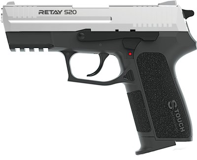 Пістолет стартовий Retay S20 кал 9 мм Колір - chrome (1195.06.16) 27536 фото