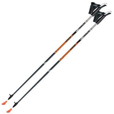 Палки для скандинавской ходьбы Gabel X-1.35 Black/Orange 125 (7008361141250) DAS301689 фото
