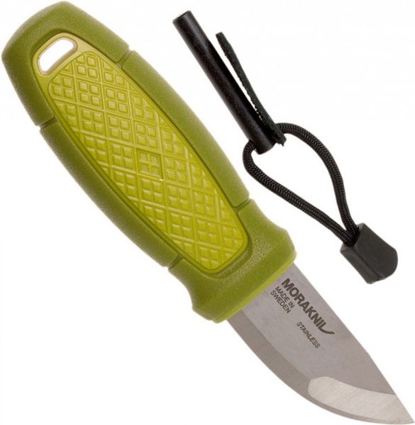 Карманный нож Morakniv Eldris Neck Knife, зеленый (2305.01.33) 84273 фото