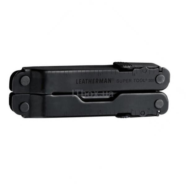 Мультитул Leatherman Super Tool 300 BLACK, чохол MOLLE (камо), картонна коробка (831482) 1298 фото