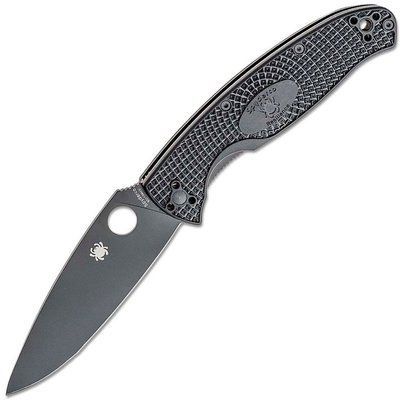 Ніж Spyderco Resilience Black Blade (87.14.95) 119917 фото