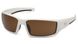Очки защитные открытые Venture Gear Pagosa White (bronze) Anti-Fog, коричневые 3ПАГО-Б50 фото 1