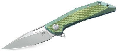 Ніж складаний Bestech Knife Shrapnel Green/Gold (BT1802B) 70884 фото