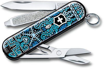 Складной нож Victorinox CLASSIC LE "Ocean Life" 58мм/1сл/7функ/цветн/чехол /ножн Vx06223.L2108 121887 фото