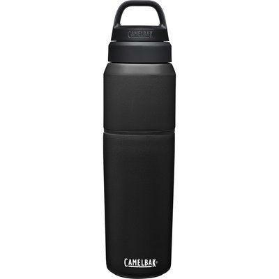 Набір термо фляга + стакан CamelBak MultiBev SST Vacuum Stainless 17oz/12oz, Black/Black (0,5/0,35 л) 103035 фото