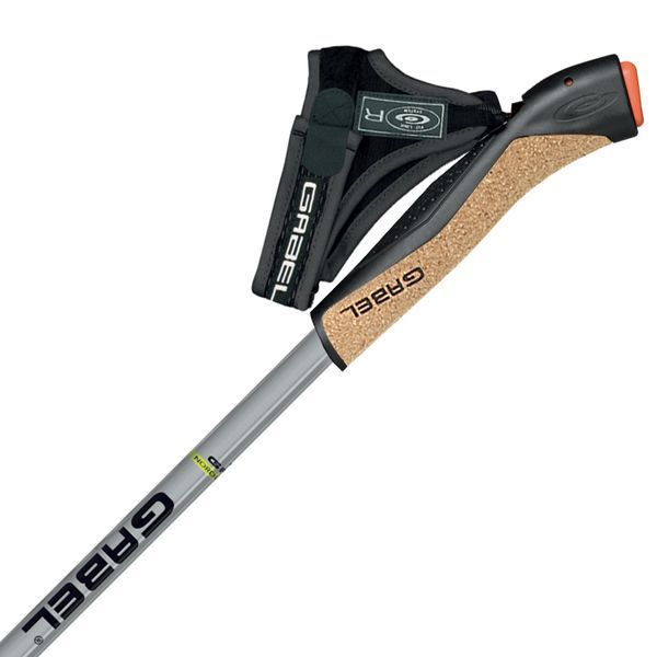 Палиці для скандинавської ходьби Gabel X-5 Black/Yellow 115 (7008351131150) DAS301830 фото